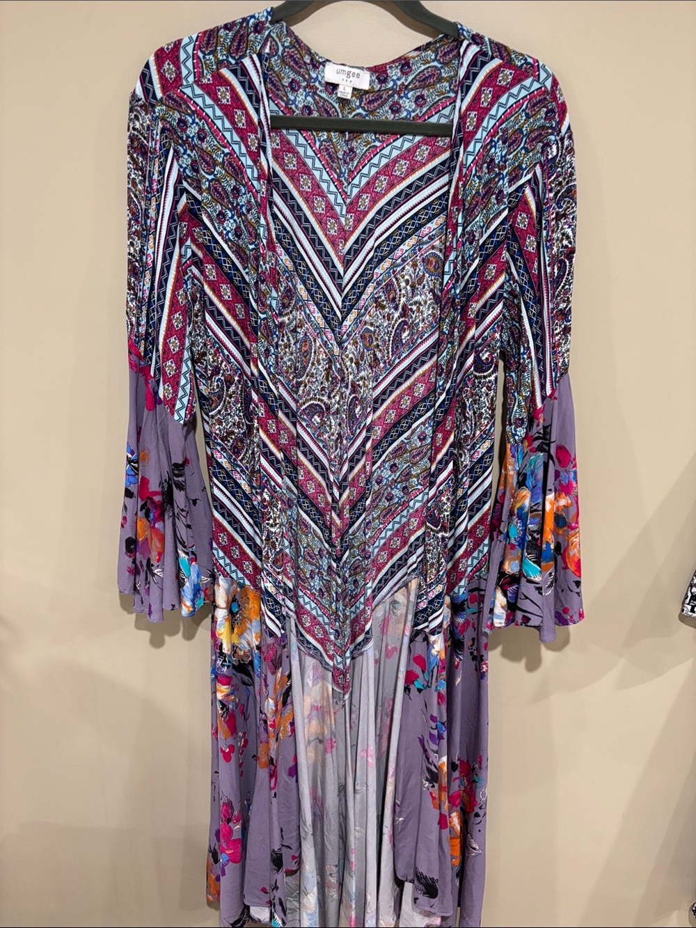 Umgee bohemian kimono duster - Picture 2 of 8